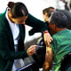 Vaccination campaign in response to a measles outbreak, in Mexico City